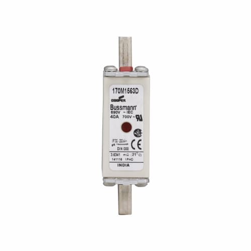 170M1563D High Speed Square Body Fuse 690V, 40A