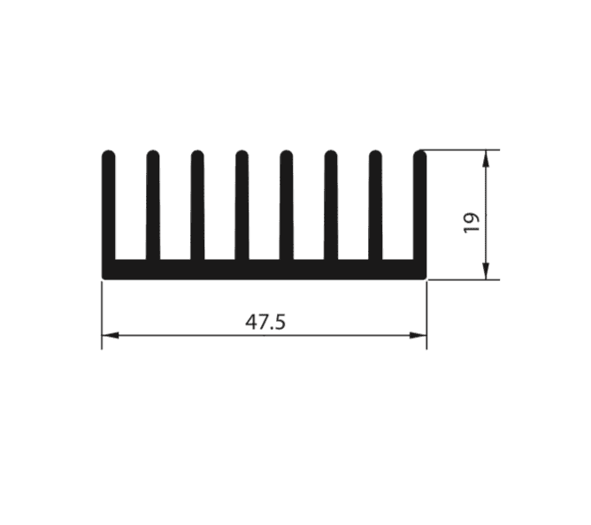 920701 Multipurpose Heatsink