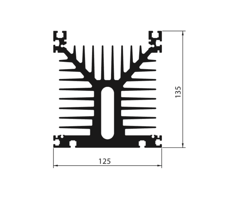 960525 Multipurpose Heatsink