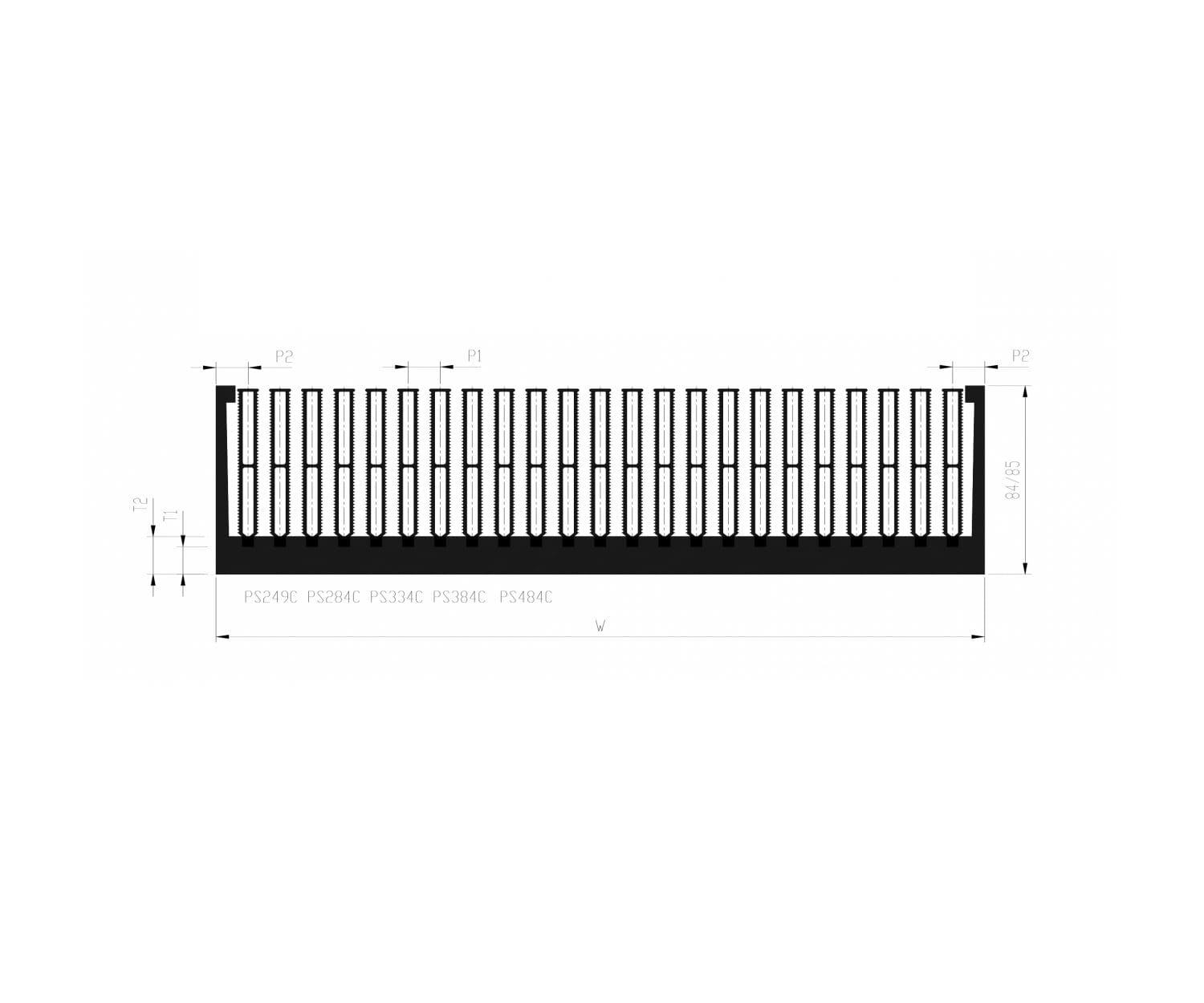 PS249C heatsink